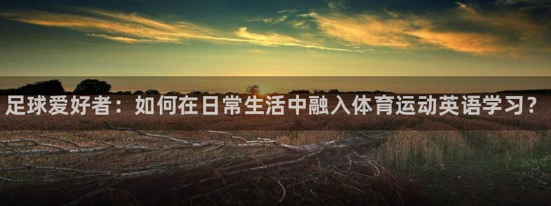 米兰体育官网下载平台假的吗是真的吗：足球爱好者：如何