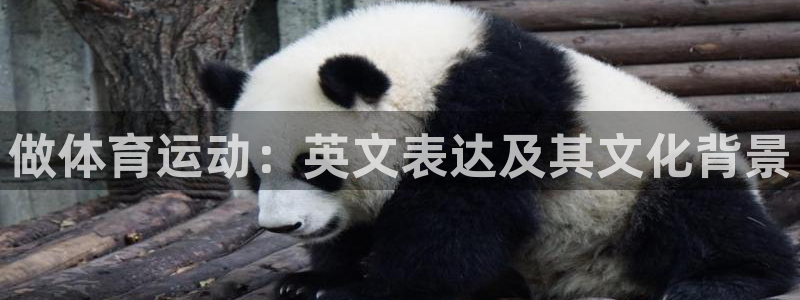 米兰体育官网下载娱乐：做体育运动：英文表达及其文化背景